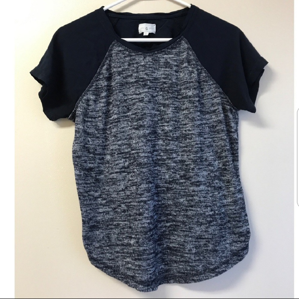 Lou & Grey Blue and Gray Shirt